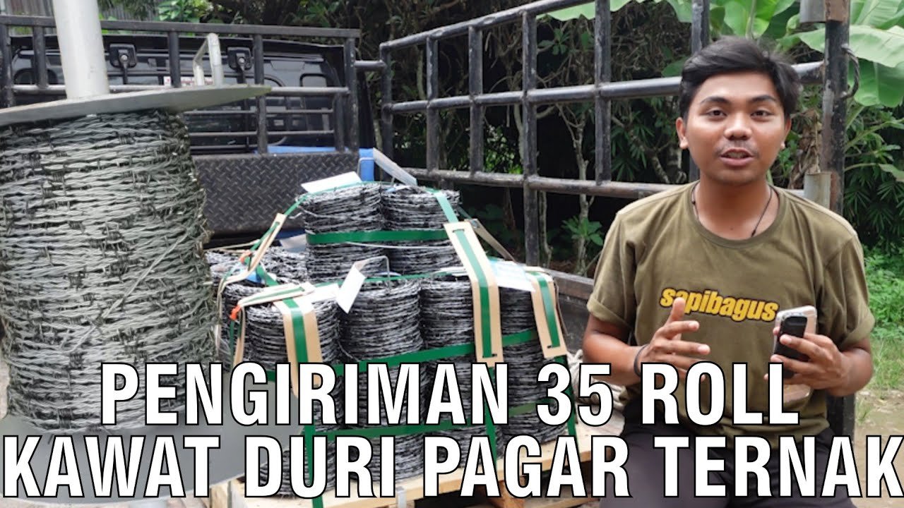 
                                 Pengiriman-35-Roll-Kawat-Duri-Pagar-Ternak
